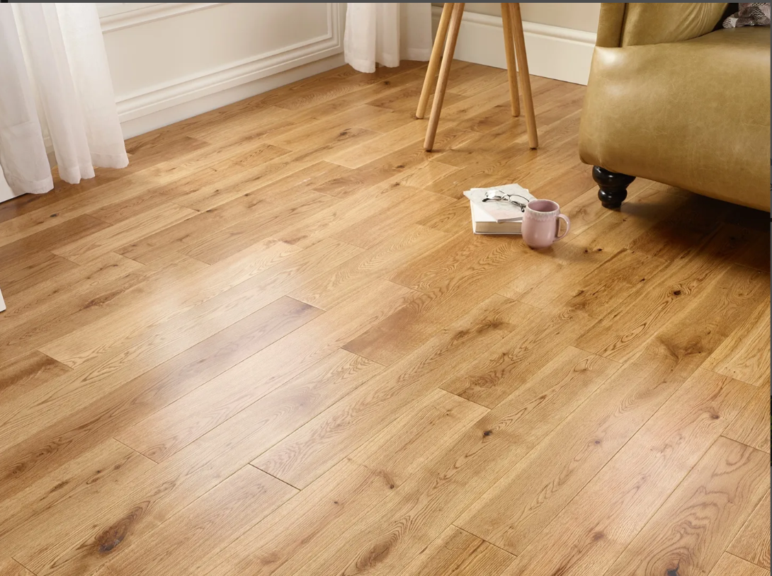 Richmond 150mm Natural Lacquered Straight Engineered