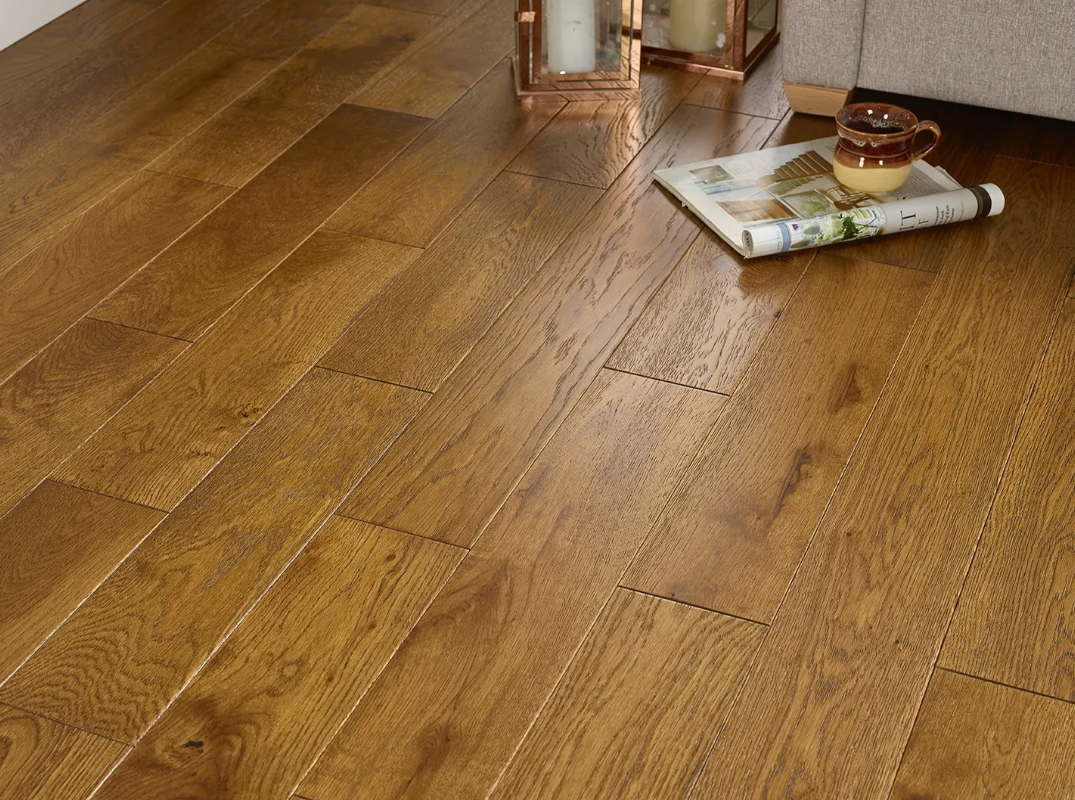 Westminster 125mm Wheat Brushed & Lacquered Straight Engineered