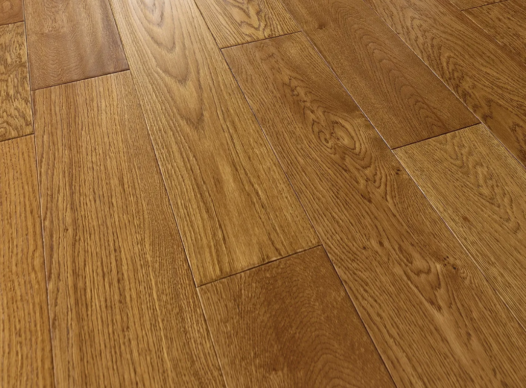 Westminster 150mm Golden Handscraped Lacquered Straight Engineered
