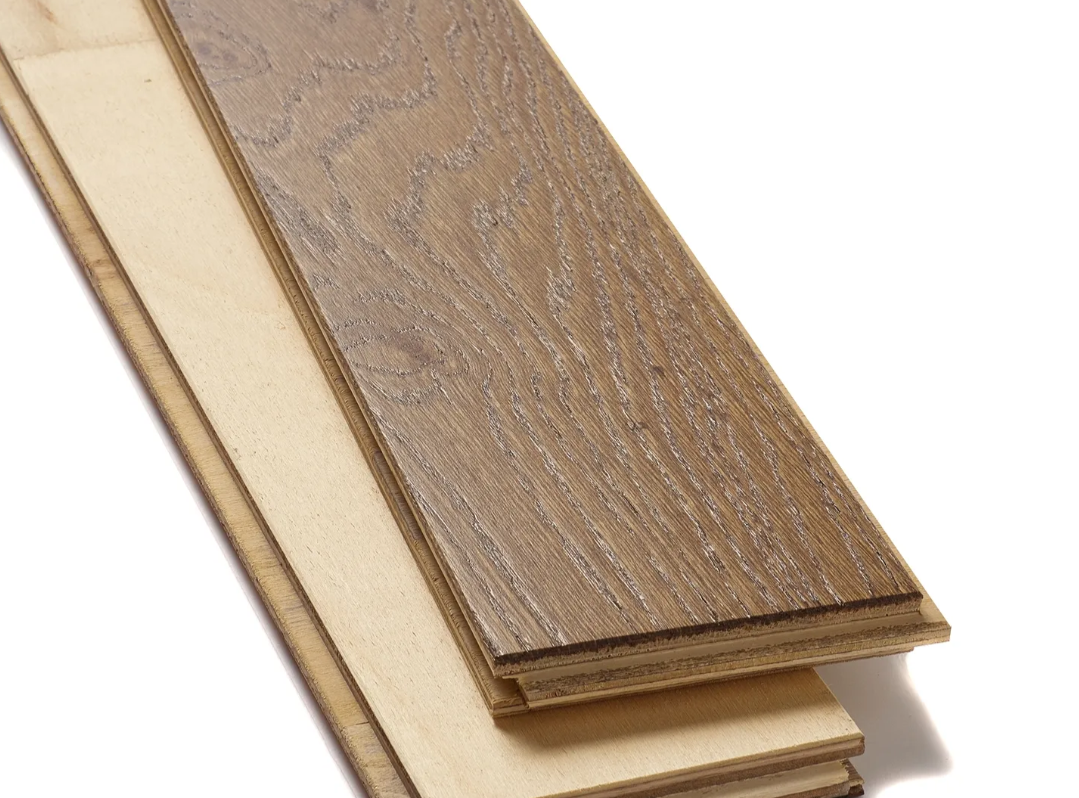 Mayfair 90mm Cognac Brushed & Lacquered Herringbone Engineered