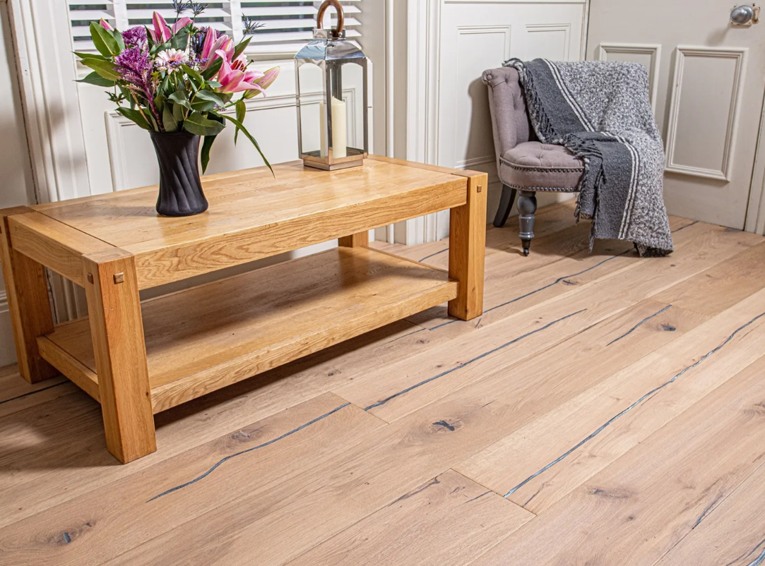 Wandsworth 220mm Smoked White Distressed Hardwax Oiled Straight Engineered