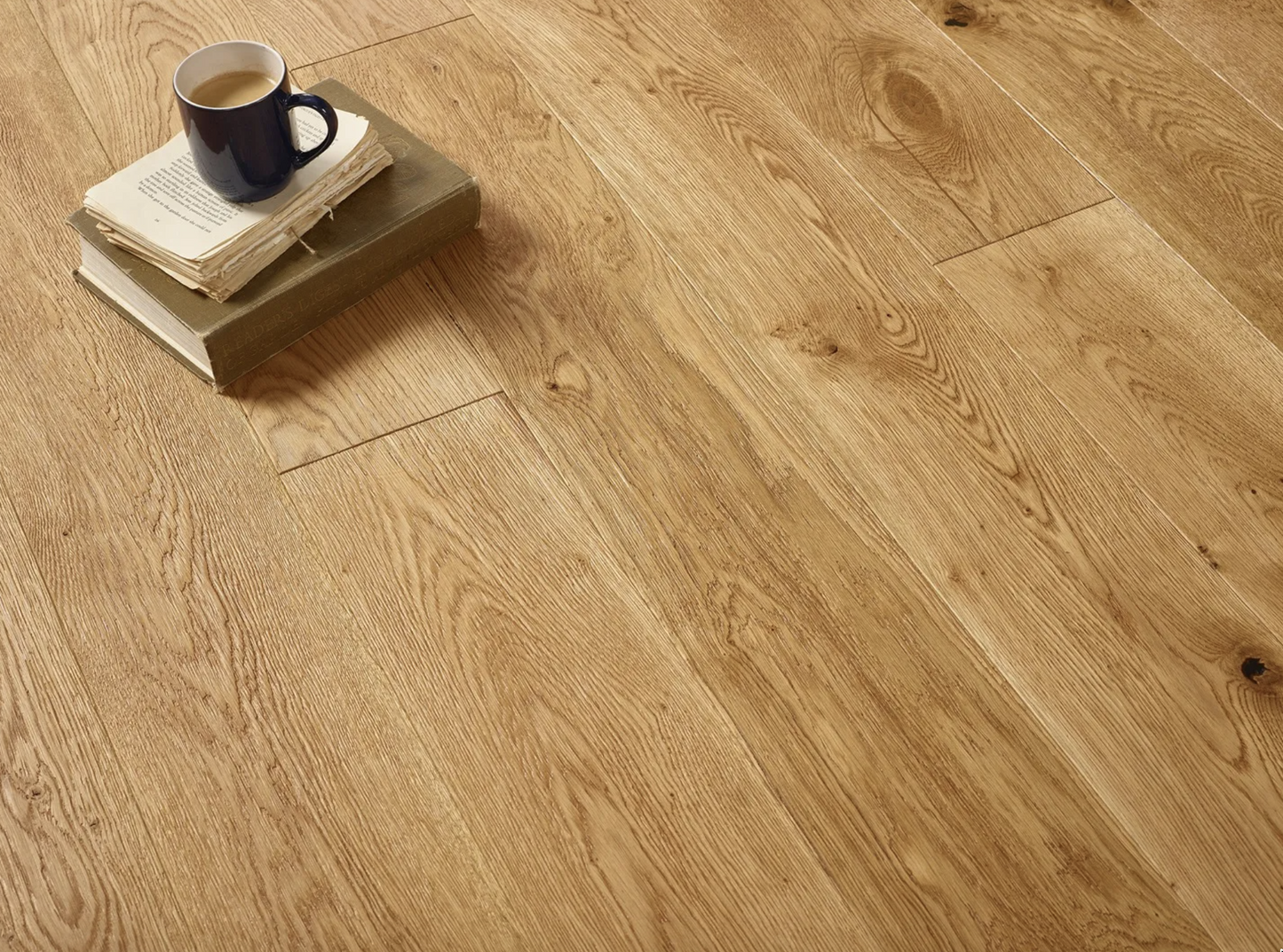 Chelsea 180mm Deep Brushed Handscraped Natural Straight Engineered