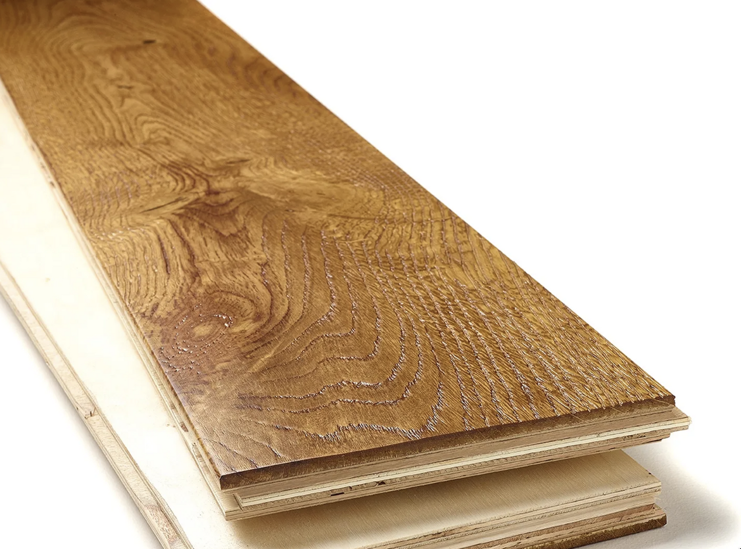 Chelsea 180mm Deep Brushed Handscraped Golden Straight Engineered