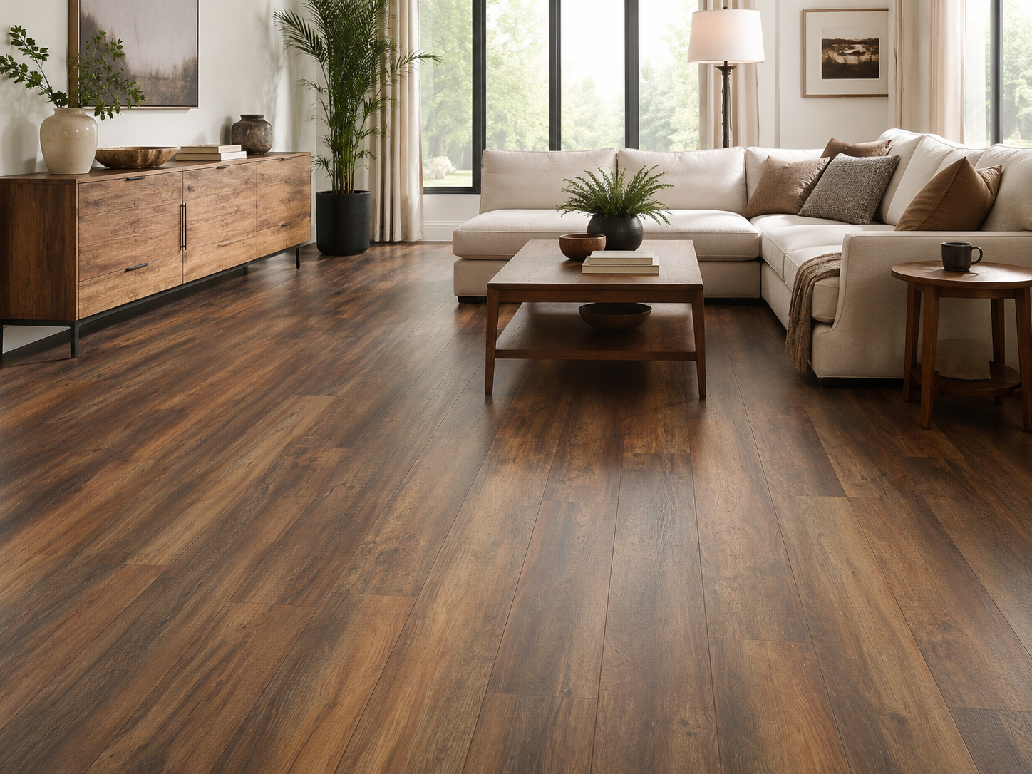 Seville Oak 12mm Plank Laminate flooring