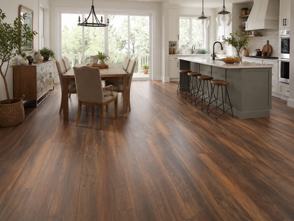 Seville Oak 12mm Plank Laminate room set 2