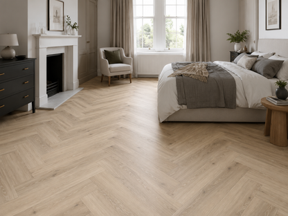 Florence herringbone glue down LVT