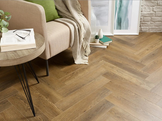 Royal Oak herringbone waterproof SPC