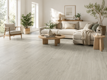 Light grey Oak 12mm Laminate