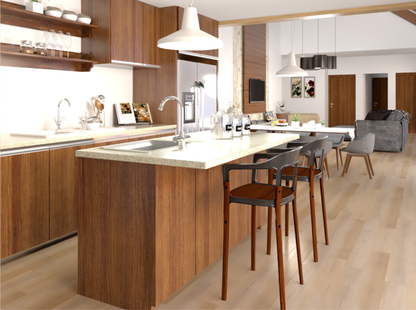 Nasa Honey Oak Straight SPC