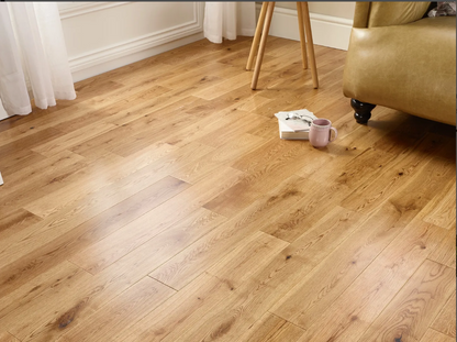 Richmond 150mm Natural Lacquered Straight Engineered