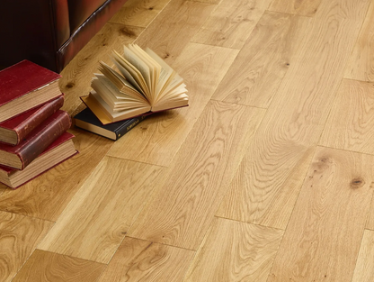 Richmond 190mm Natural Brushed & Lacquered Straight Engineered