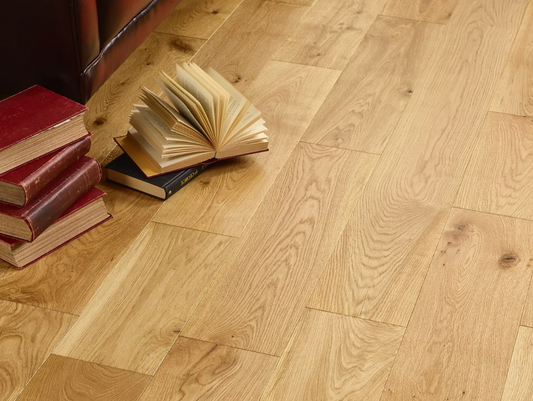 Richmond 190mm Natural Brushed & Lacquered Straight Engineered