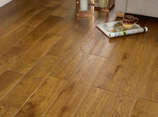 Westminster 125mm Wheat Brushed & Lacquered Straight Engineered