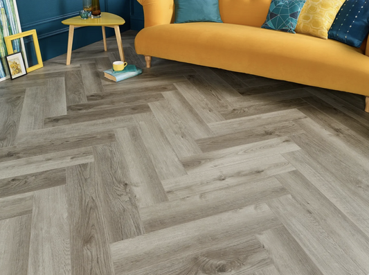 Ashwood herringbone waterproof SPC