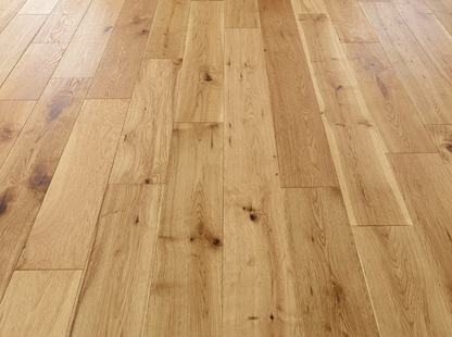 Richmond 125mm Natural Brushed & Lacquered Straight Engineered