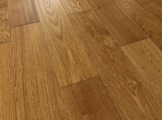 Westminster 150mm Golden Handscraped Lacquered Straight Engineered