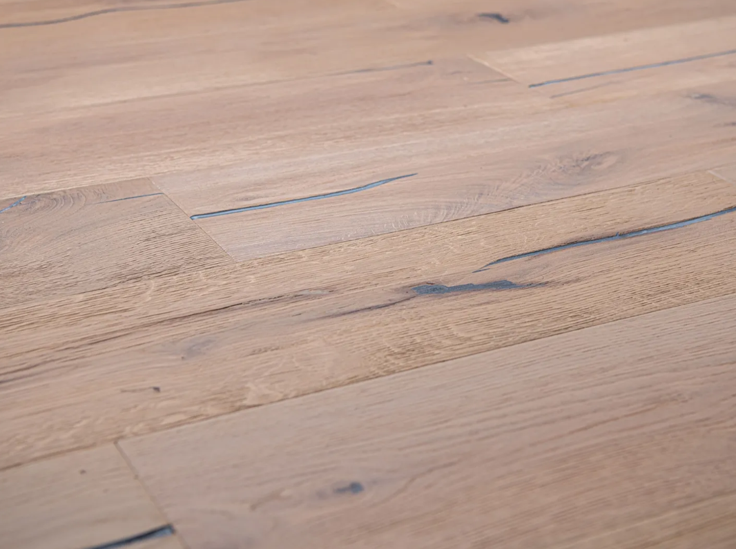 Wandsworth 220mm Smoked White Distressed Hardwax Oiled Straight Engineered