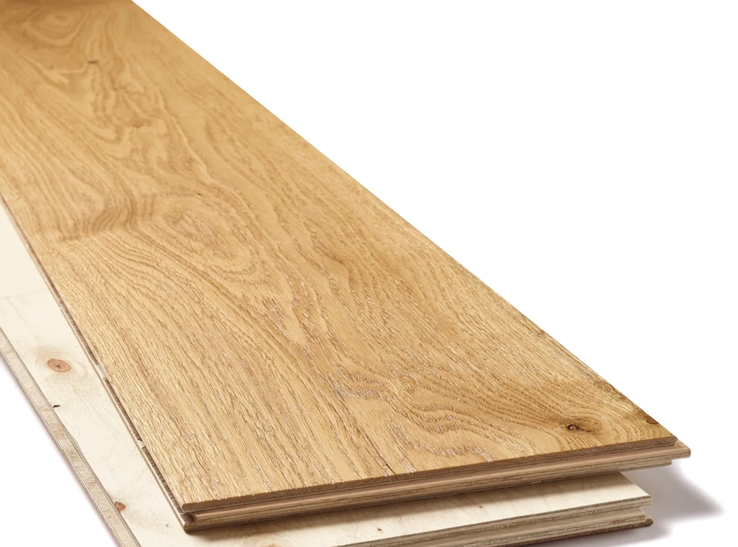 Wandsworth 220mm Natural Brushed & Lacquered Straight Engineered