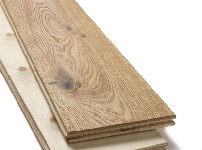 Chelsea 180mm Deep Brushed Handscraped Natural Straight Engineered