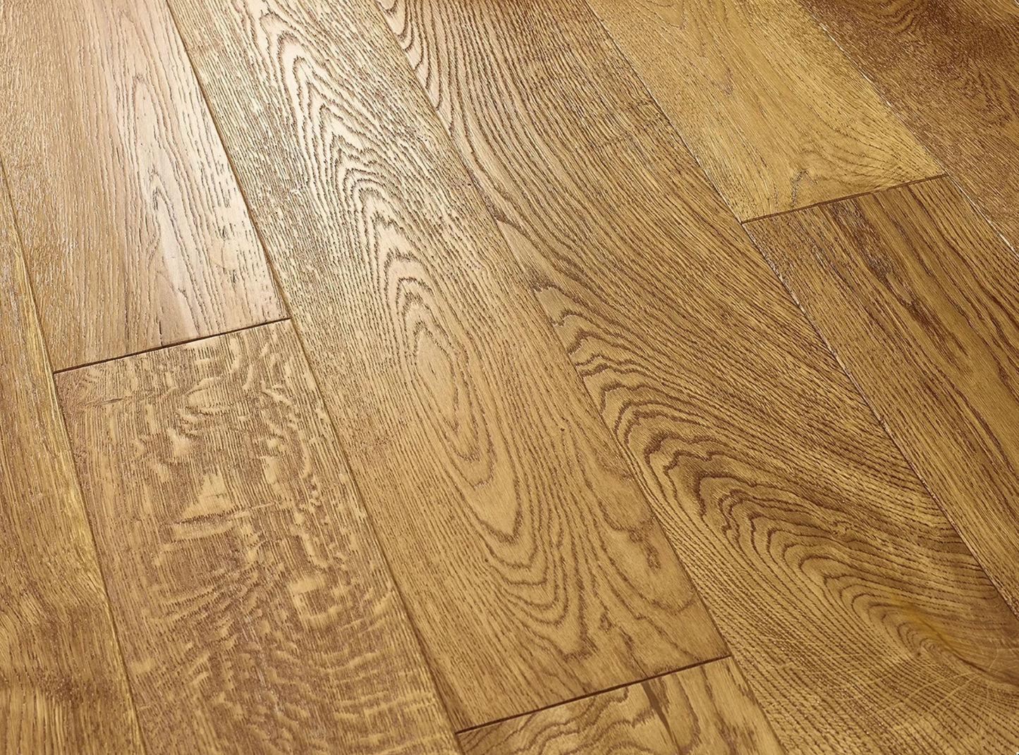 Chelsea 180mm Deep Brushed Handscraped Golden Straight Engineered