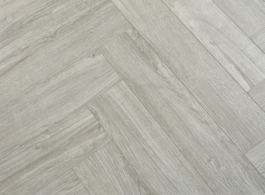Light Grey herringbone waterproof SPC