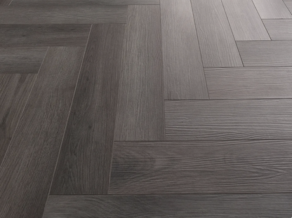 Shadowed Oak herringbone waterproof SPC