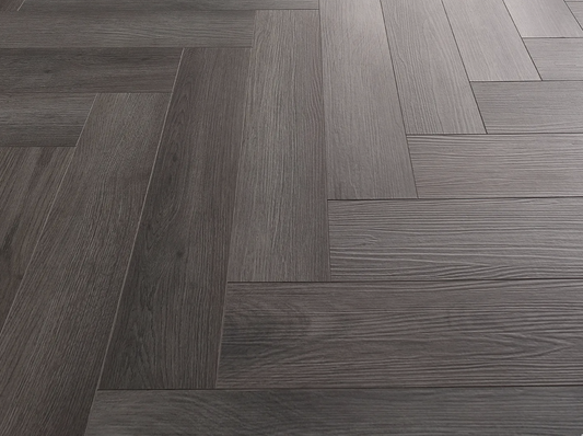 Shadowed Oak herringbone waterproof SPC